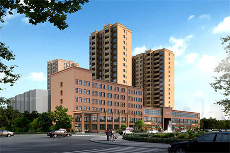 阳光河畔3室2厅1卫135㎡带车库