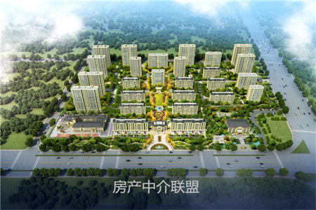 城南名士豪庭3室1厅1卫103m2精装修